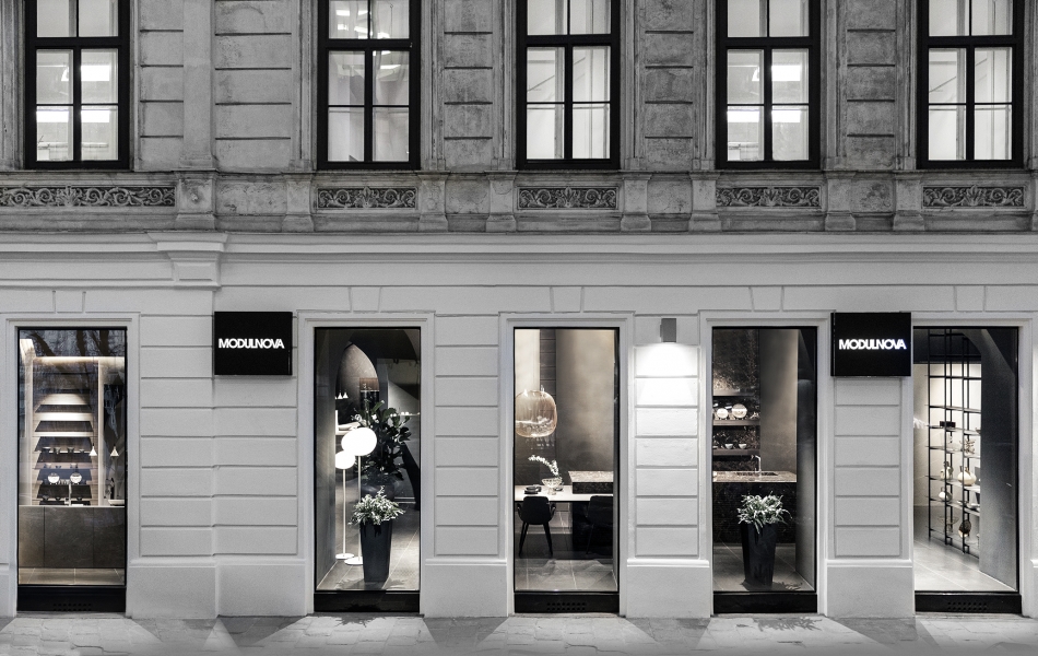 Modulnova presents its new flagship store in Vienna, the first to open in Austria 